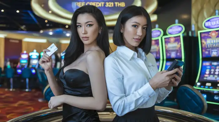 บาคาร่าออนไลน์กับดีลเลอร์สาวสวย ตื่นเต้นเหมือนอยู่คาสิโนจริง